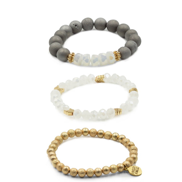 Stacked Collection - Fossil Bracelet Set (Limited Edition)