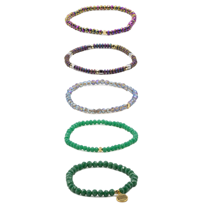 Stacked Collection - Juniper Bracelet Set