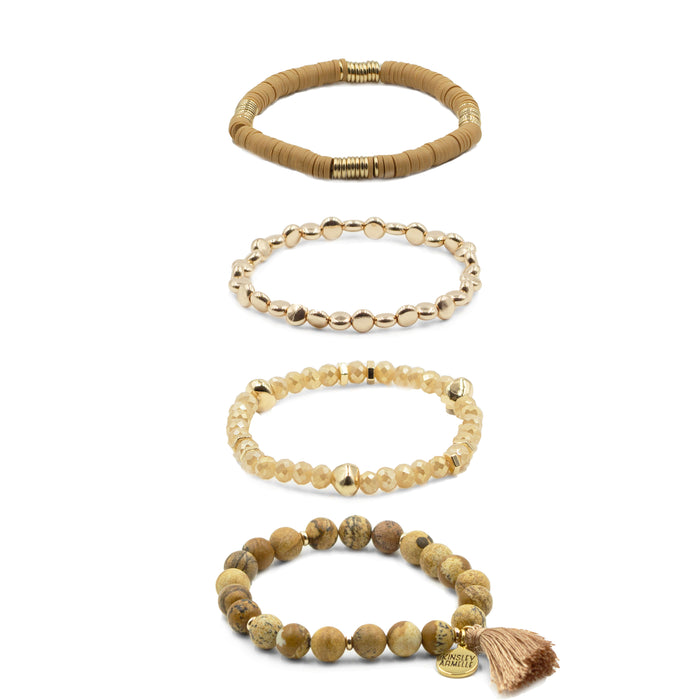Stacked Collection - Mocha Bracelet Set (Limited Edition)