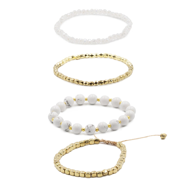 Stacked Collection - Pepper Bracelet Set (Wholesale)
