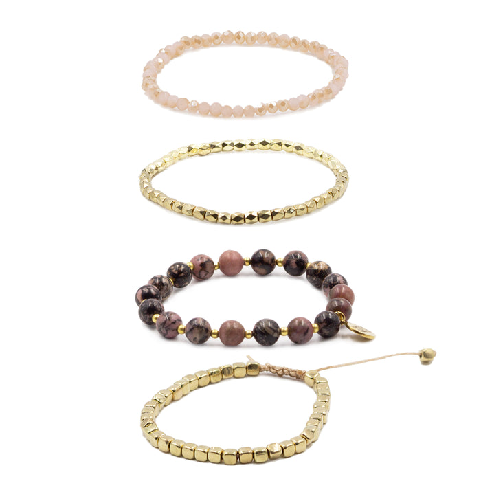 Stacked Collection - Priscilla Bracelet Set (Ambassador)