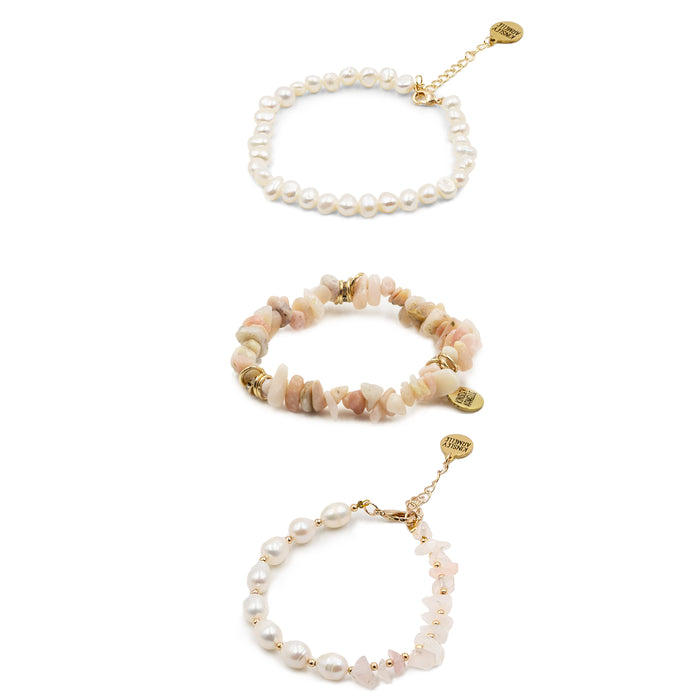 Stacked Collection - Seaside Ballet Bracelet Set (Limited Edition) (Wholesale)