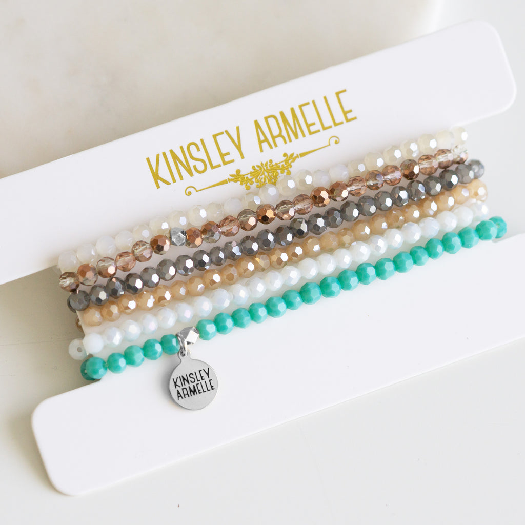 Stacked Collection - Silver Isla Bracelet Set