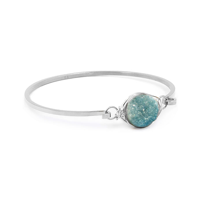 Stone Collection - Silver Azure Bracelet