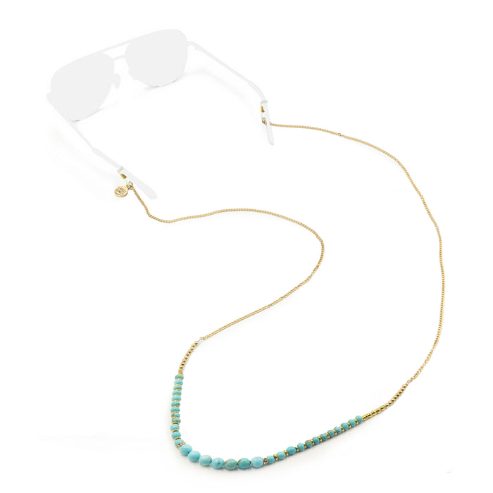 Sunny Collection - Phoebe Turquoise Sunglasses Strap (Limited Edition) (Ambassador)