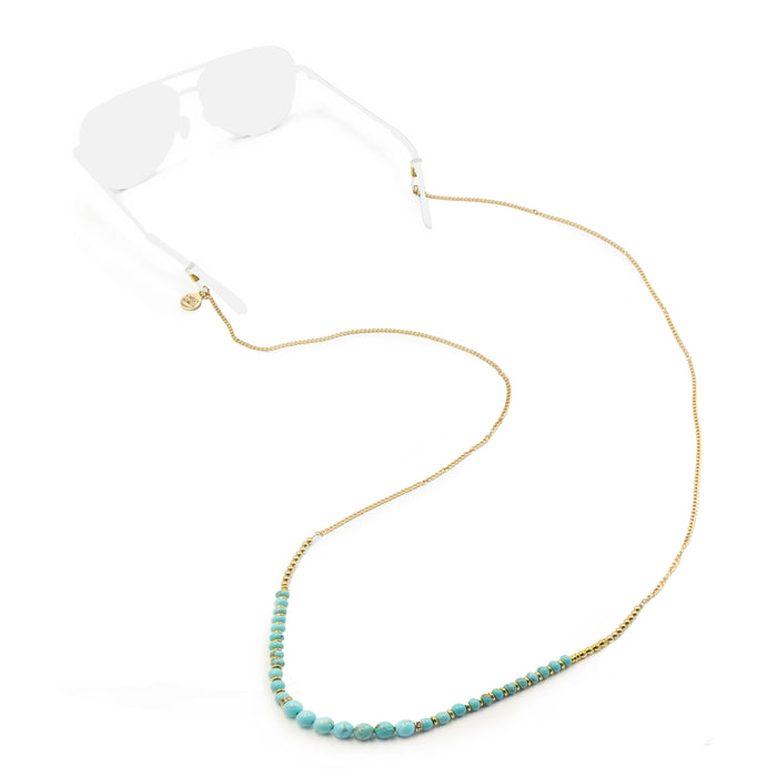 Sunny Collection - Phoebe Turquoise Sunglasses Strap (Limited Edition)