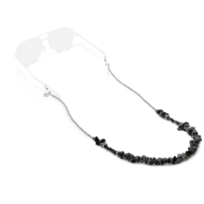 Sunny Collection - Silver Cluster Moxie Sunglasses Strap (Limited Edition)