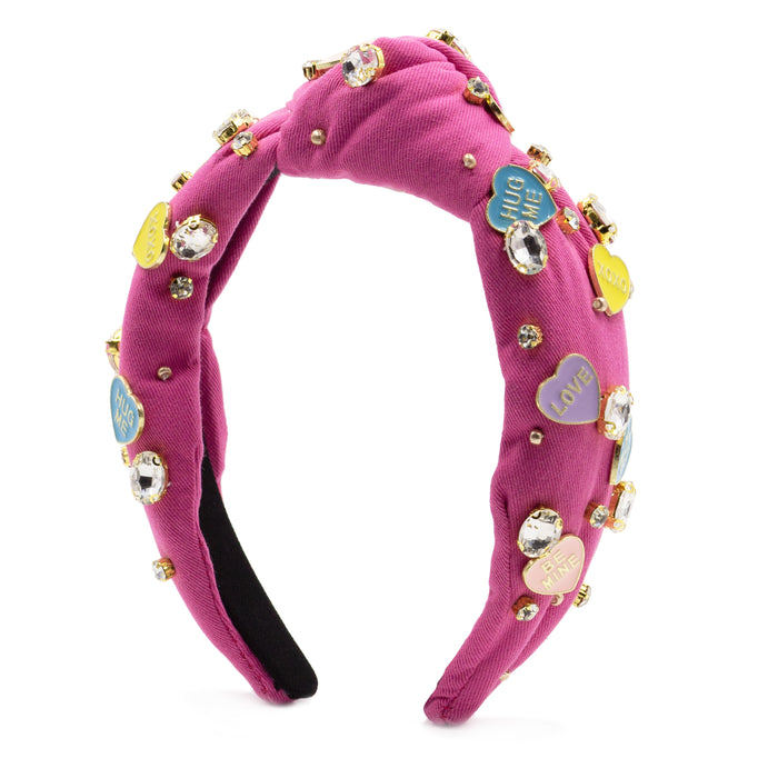 Tori Collection - Fuchsia Be Mine Headband (Ambassador)