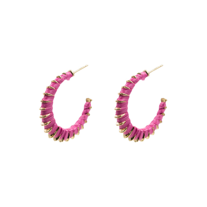 Vasa Collection - Fuchsia Earrings (Wholesale)