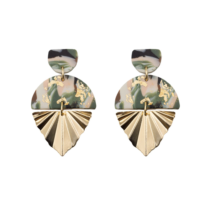 Winona Collection - Evergreen Earrings
