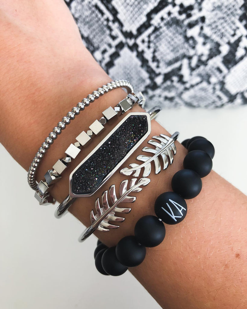 Silver Kaia Bracelet Stack