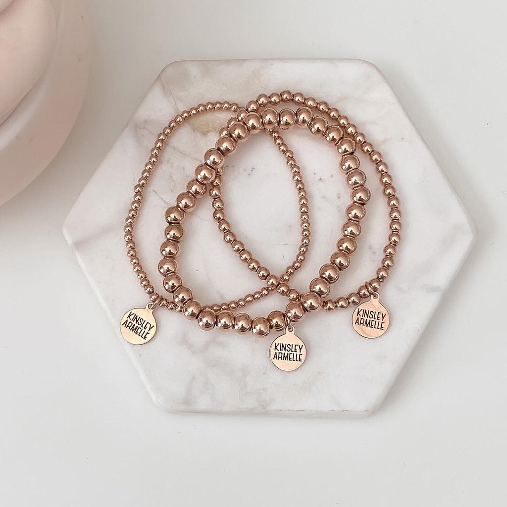 Rose Gold Demi Bracelet Stack