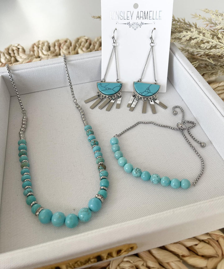 Silver Toby Jewelry Set