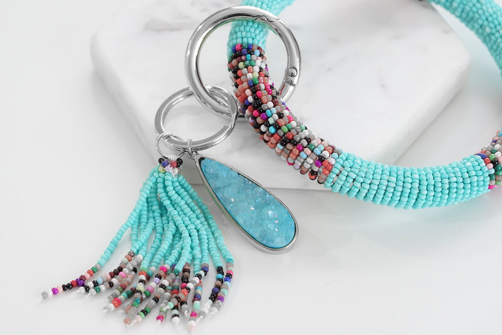 Accessory Collection - Silver Maya Keychain