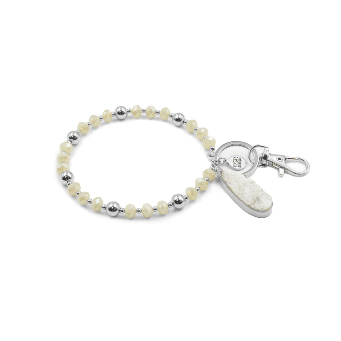 Accessory Collection - Silver Perla Keychain (Wholesale)