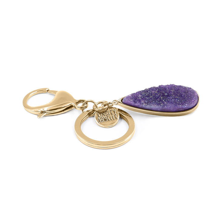 Accessory Collection - Royal Quartz Drop Keychain (Wholesale)