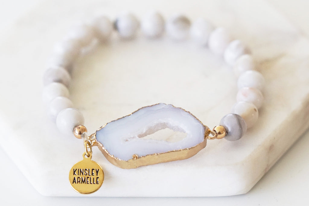 Agate Collection - Flurry Bracelet