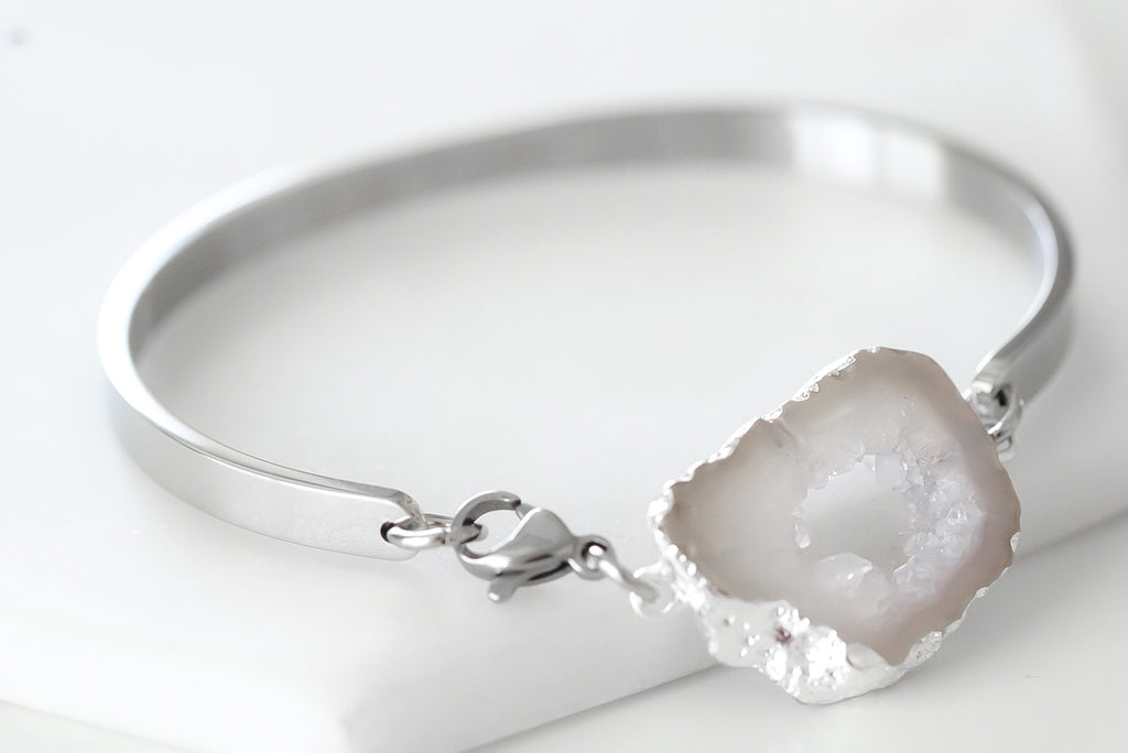Agate Collection - Silver Cairo Bracelet