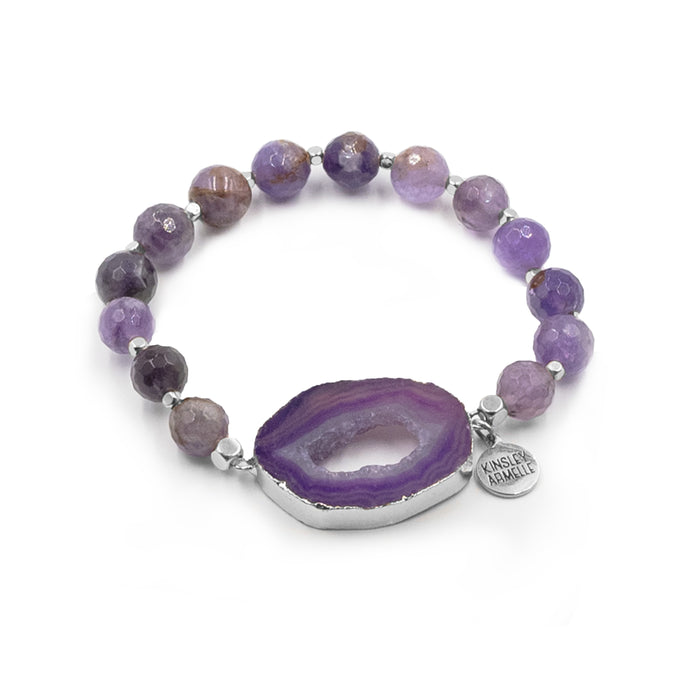 Agate Collection - Silver Mulberry Bracelet (Limited Edition)