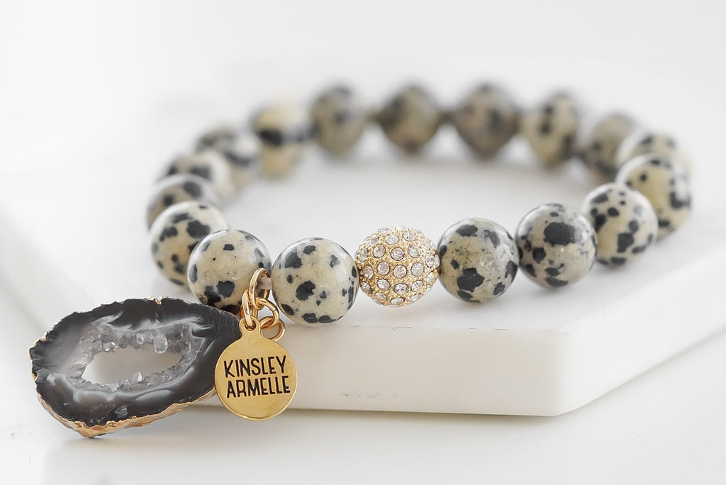 Agate Collection - Speckle Bracelet