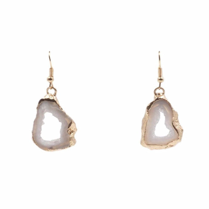 Agate Collection - Chiffon Drop Earrings - Kinsley Armelle