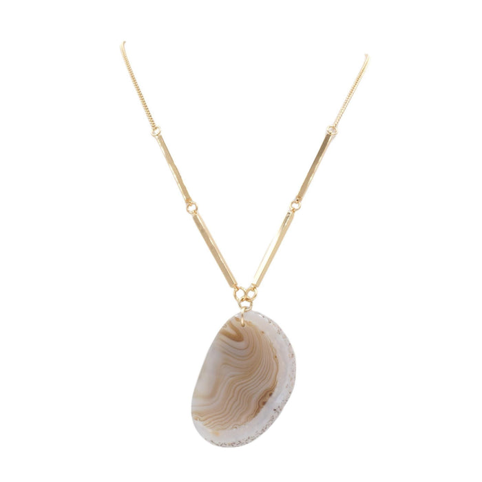 Agate Collection - Ashen Necklace - Kinsley Armelle
