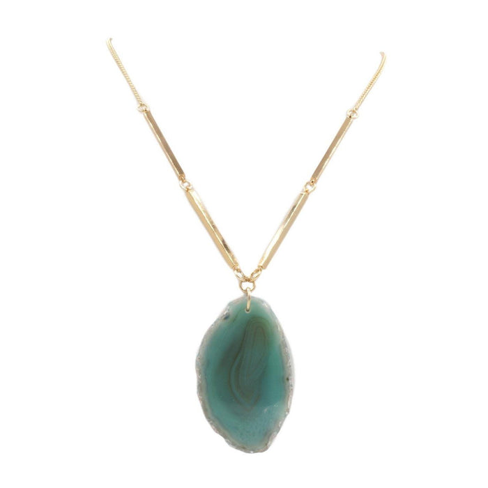 Agate Collection - Jade Necklace - Kinsley Armelle