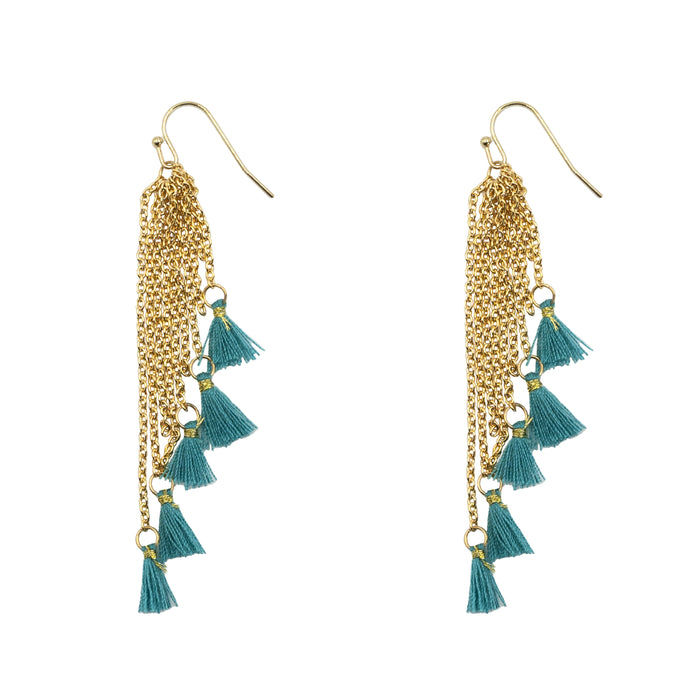 Arden Collection - Teal Earrings (Limited Edition) (Wholesale)