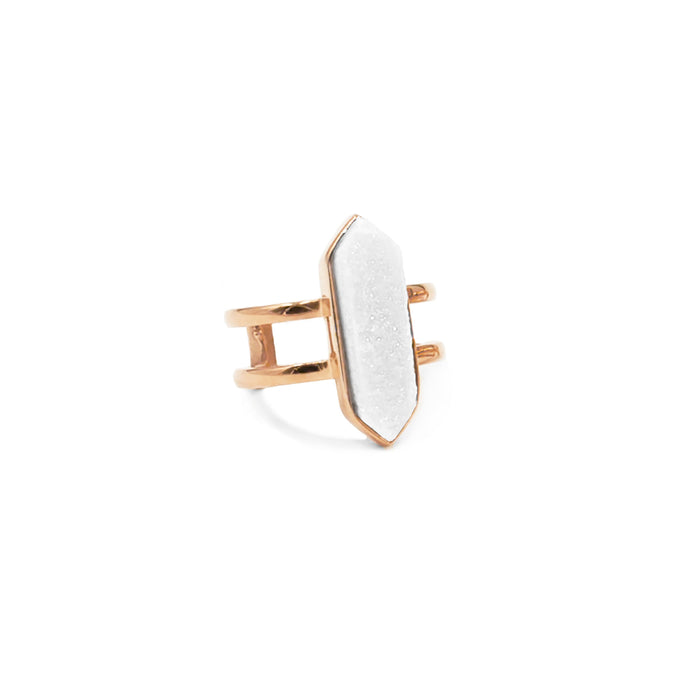 Bangle Collection - Rose Gold Parvus Quartz Ring (Ambassador)
