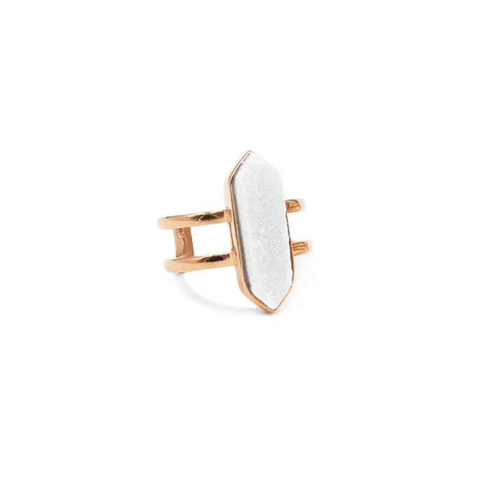 Bangle Collection - Rose Gold Parvus Quartz Ring (Wholesale)