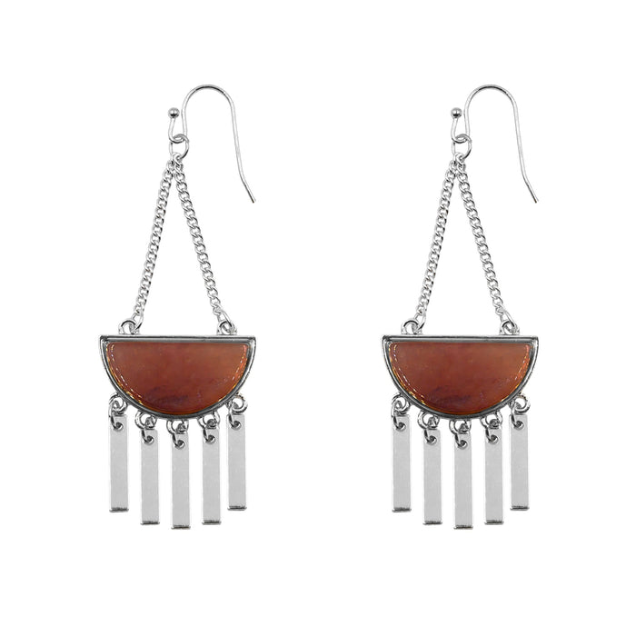 Bianca Collection - Silver Aragonite Earrings (Limited Edition) (Wholesale)