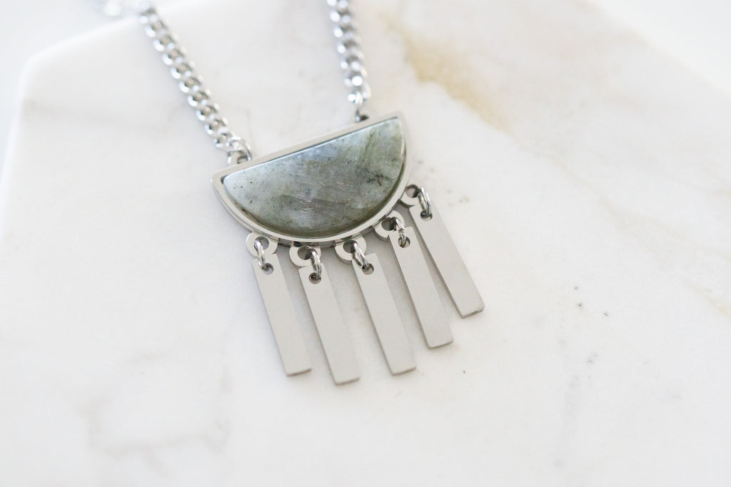 Bianca Collection - Silver Haze Necklace