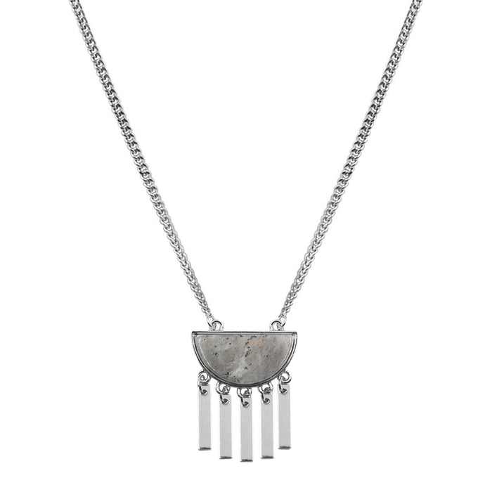Bianca Collection - Silver Haze Necklace (Wholesale)