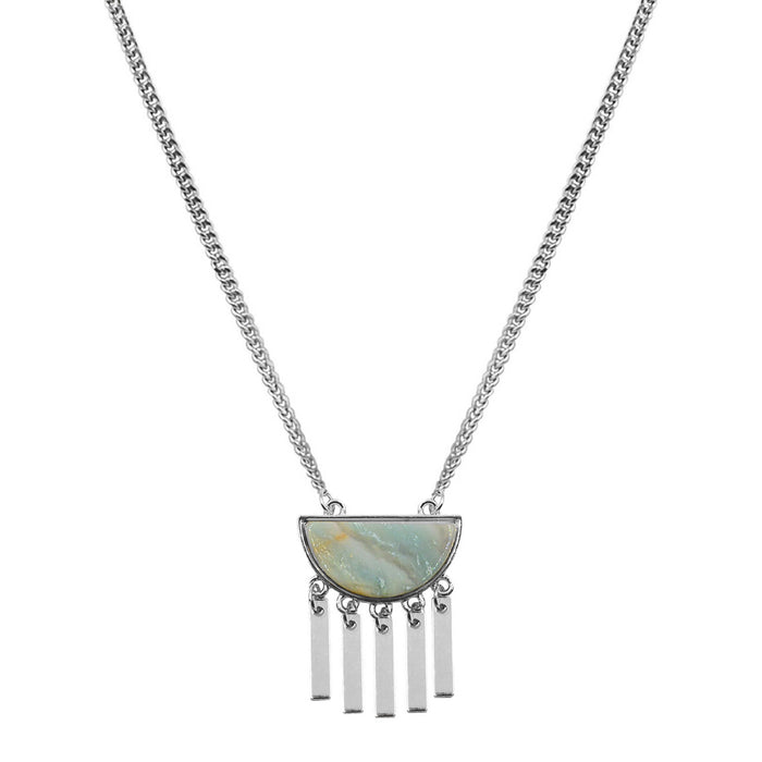 Bianca Collection - Silver Solar Necklace (Wholesale)