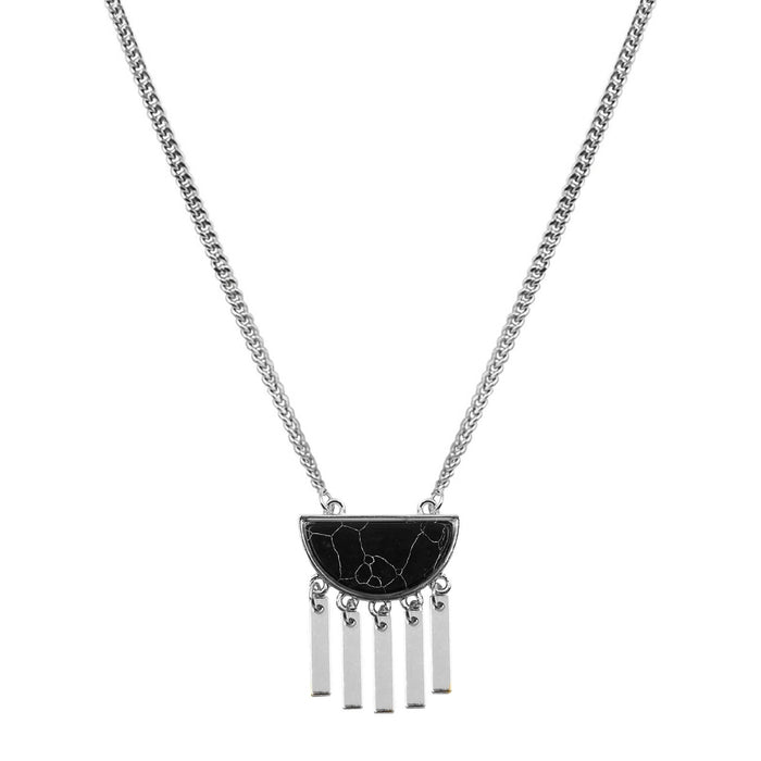 Bianca Collection - Silver Stella Necklace (Wholesale)