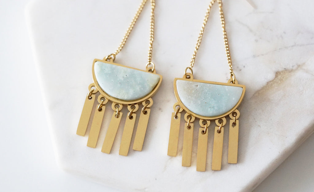 Bianca Collection - Solar Earrings