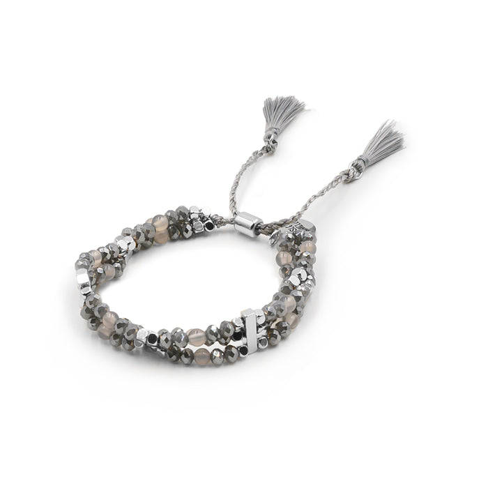 Bondi Collection - Silver Cinder Bracelet (Wholesale)