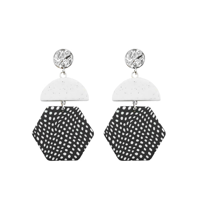 Bonita Collection - Silver Dottie Earrings (Ambassador)