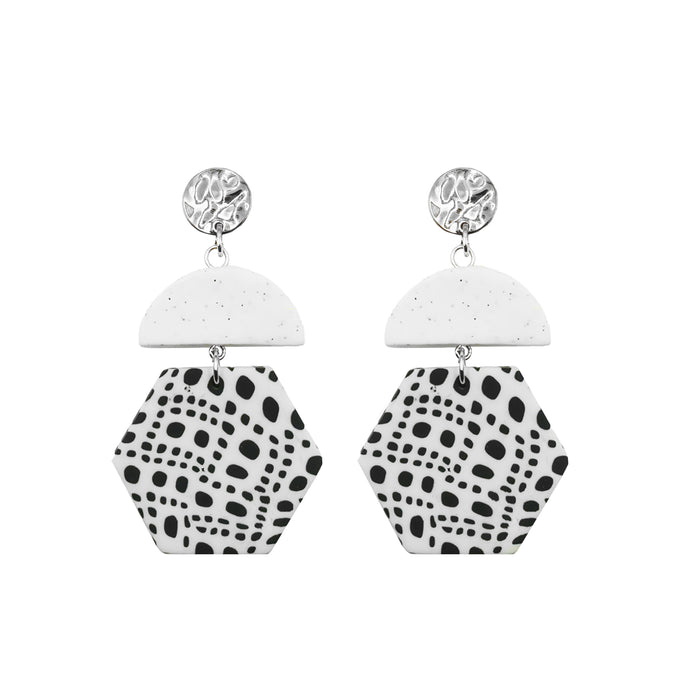 Bonita Collection - Silver Purdy Earrings