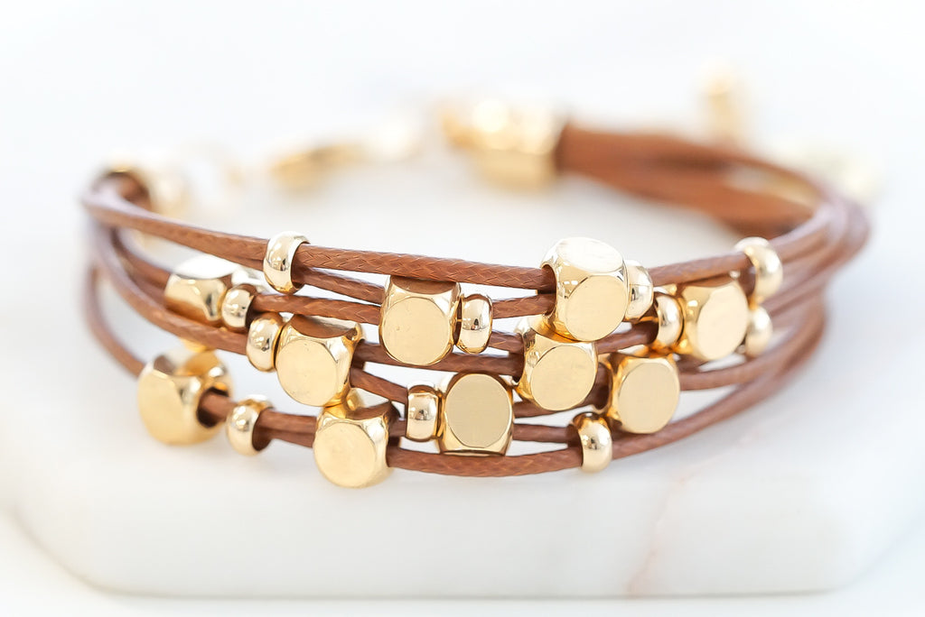 Braid Collection - Rust Bracelet