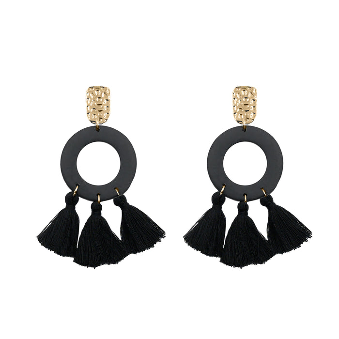 Cayman Collection - Raven Earrings