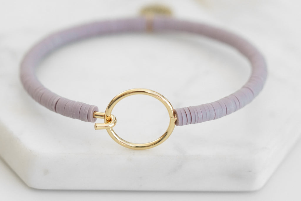 Charm Collection - Lilac Honey Bracelet