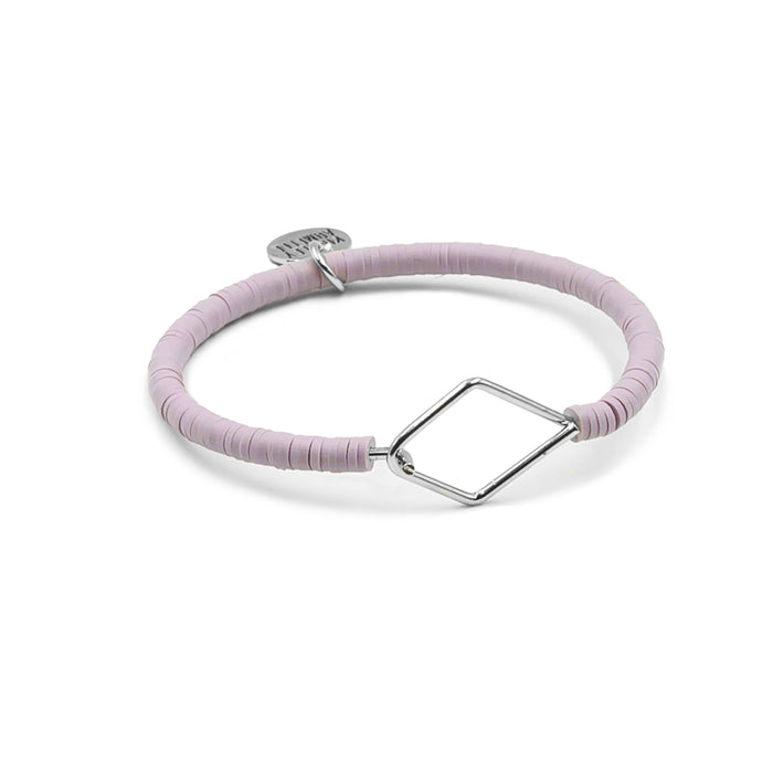 Charm Collection - Silver Lilac Diamond Bracelet (Ambassador)