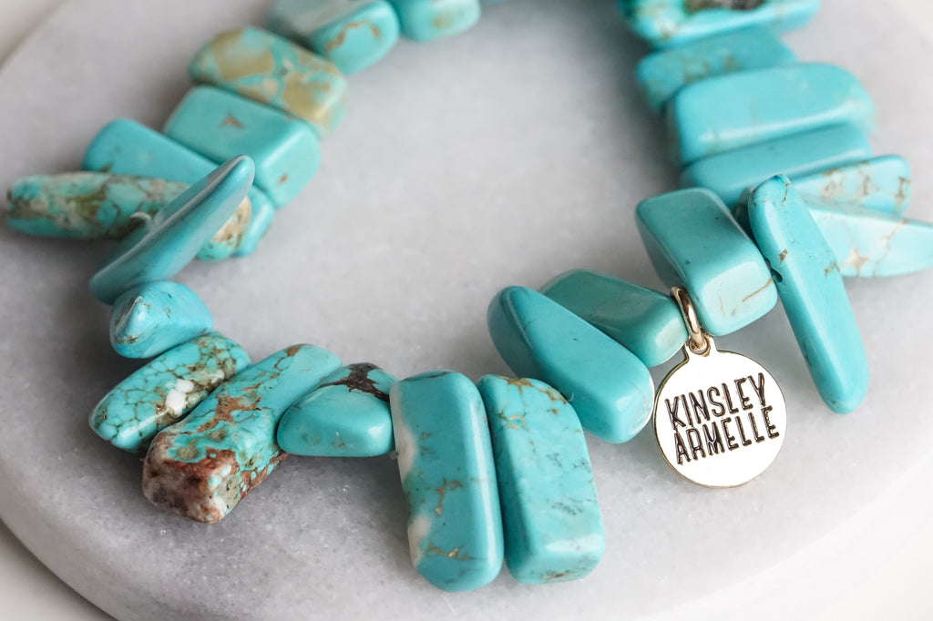 Chip Collection - Turquoise Bracelet