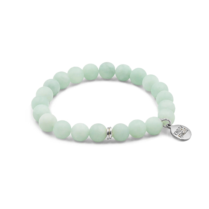 Clarity Collection - Silver Mint Bracelet