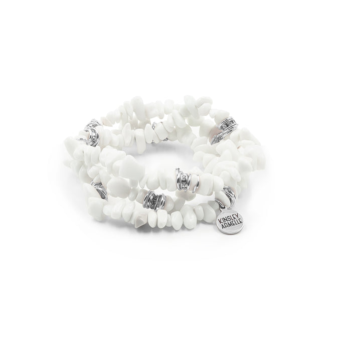 Cluster Collection - Silver Ashen Bracelet