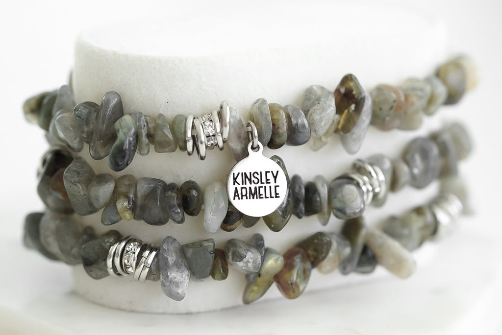 Cluster Collection - Silver Haze Bracelet