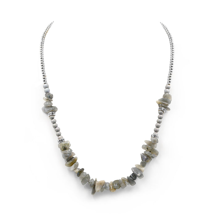 Cluster Collection - Silver Haze Necklace
