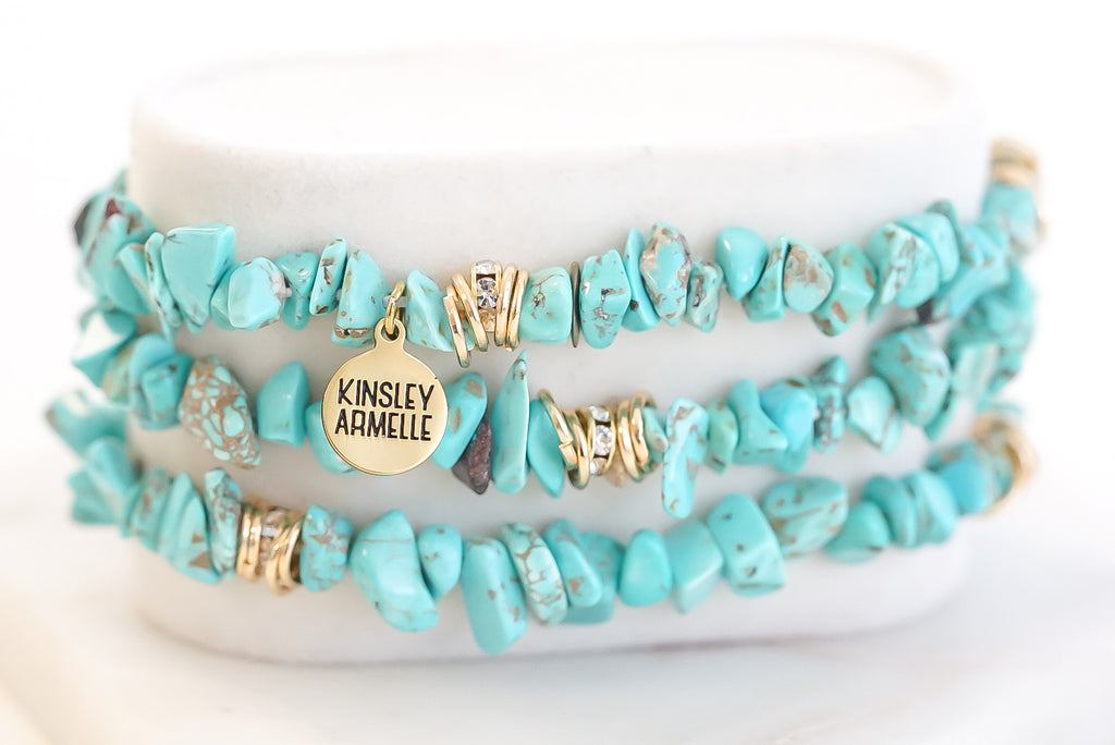 Cluster Collection - Turquoise Bracelet