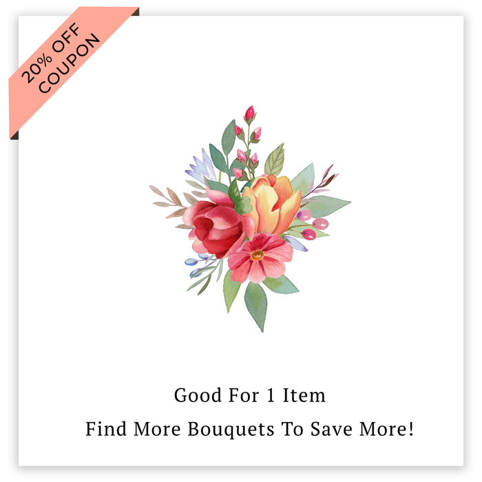 Mothers Day Collection - Coral Bouquet